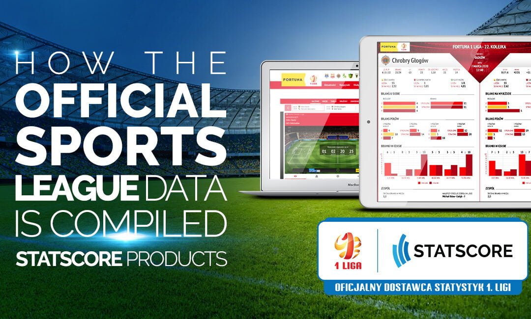 How official sports league data is compiled