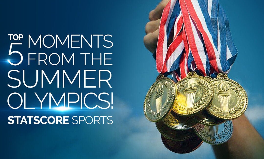 The top 5 moments of all time from the Summer Olympics!