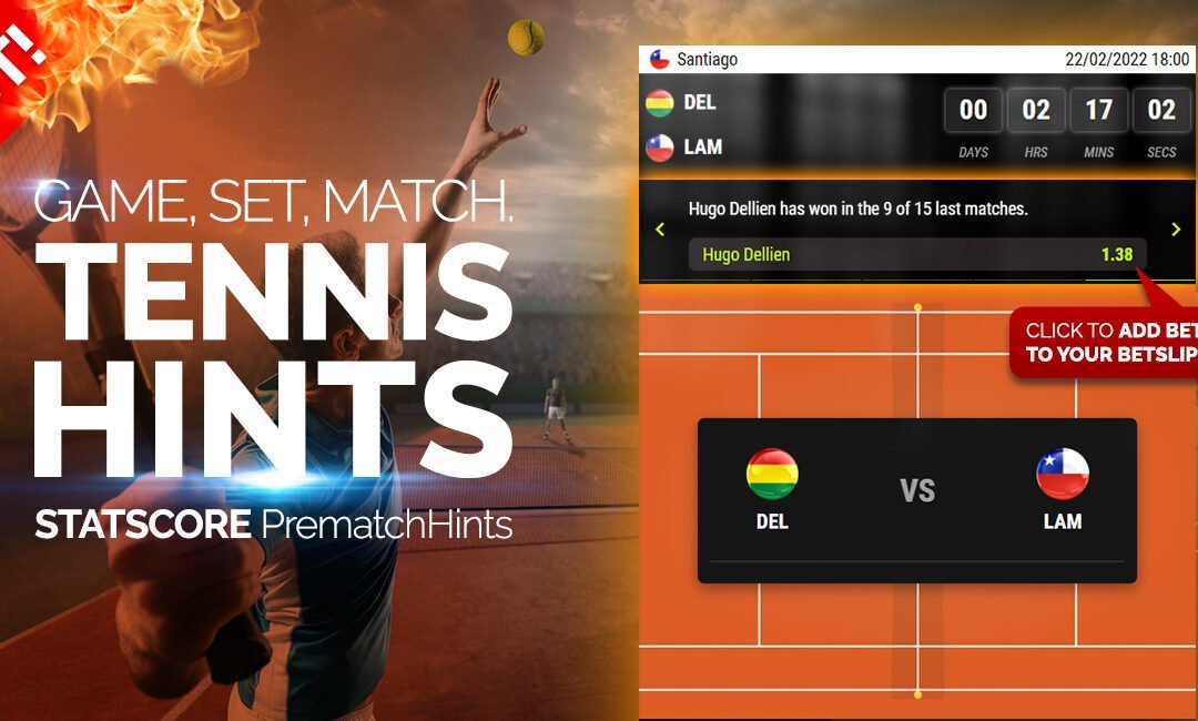 Game, set, match. Check out STATSCORE’s hot Tennis Hints!