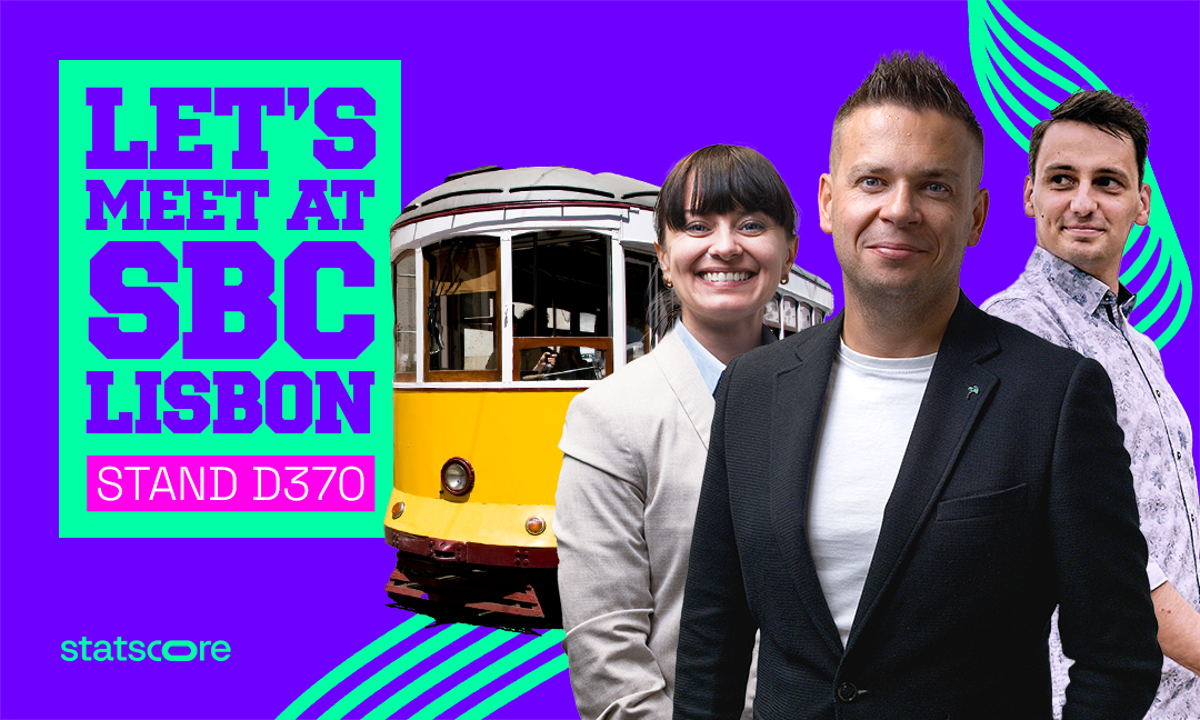 Join STATSCORE at SBC Lisbon 2024!
