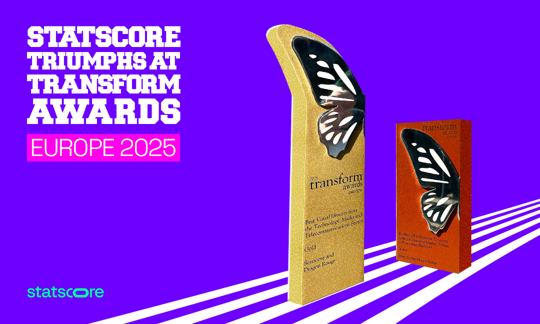 STATSCORE triumphs at Transform Awards Europe 2025!  