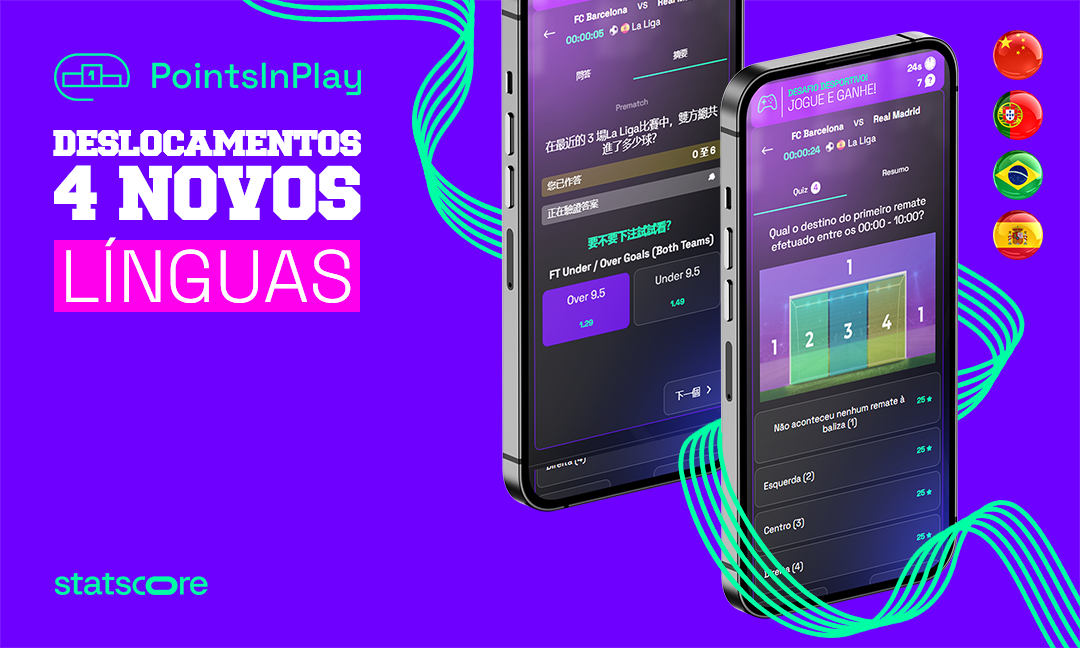 Do chinês ao português – PointsInPlay disponível em novos idiomas
